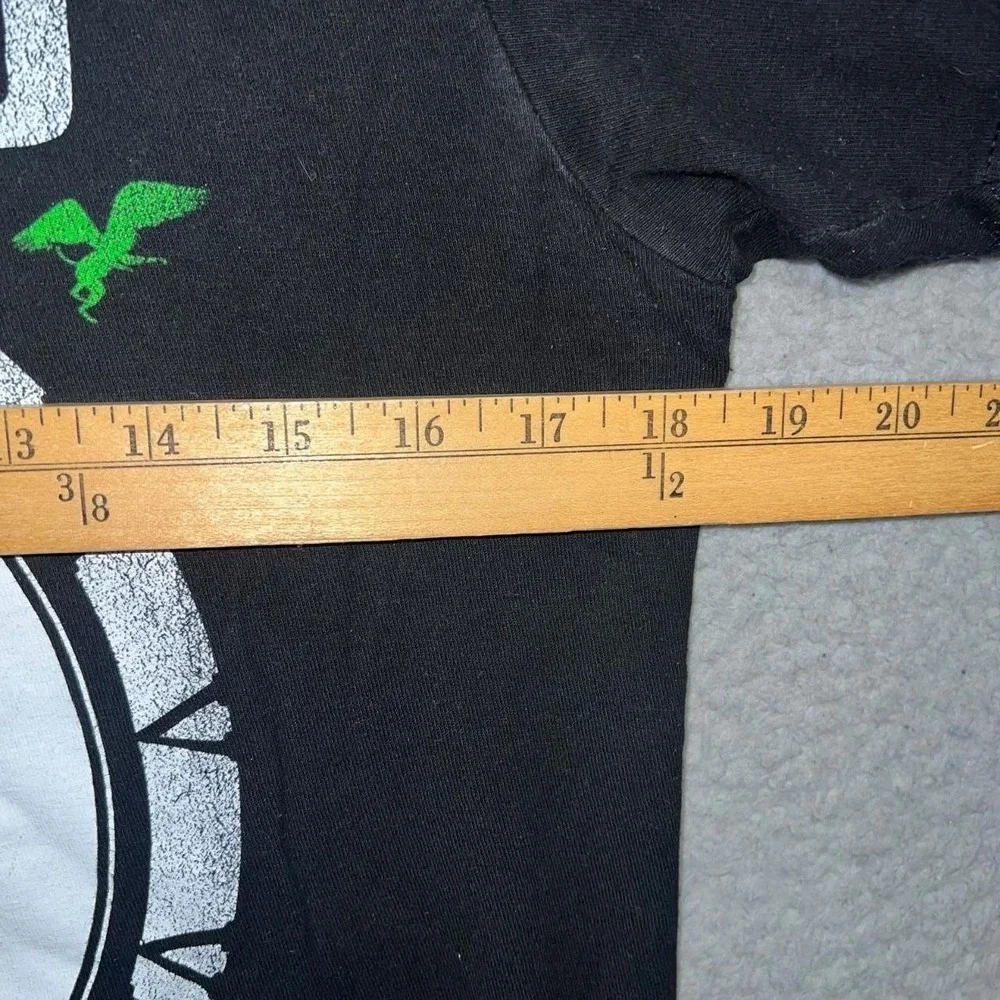 Wicked Broadway Musical Defy Gravity T Shirt Women Sz S Black Elphaba 2-Side Tee - Picture 6 of 7